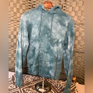 Athleta Women’s Teal Tie-Dye Hoodie